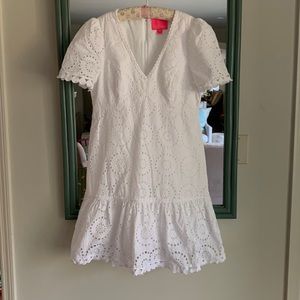 Lilly Pulitzer White Eyelet Dress